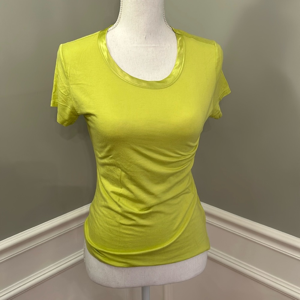 Banana Republic Lemon Lime Shirt Size S